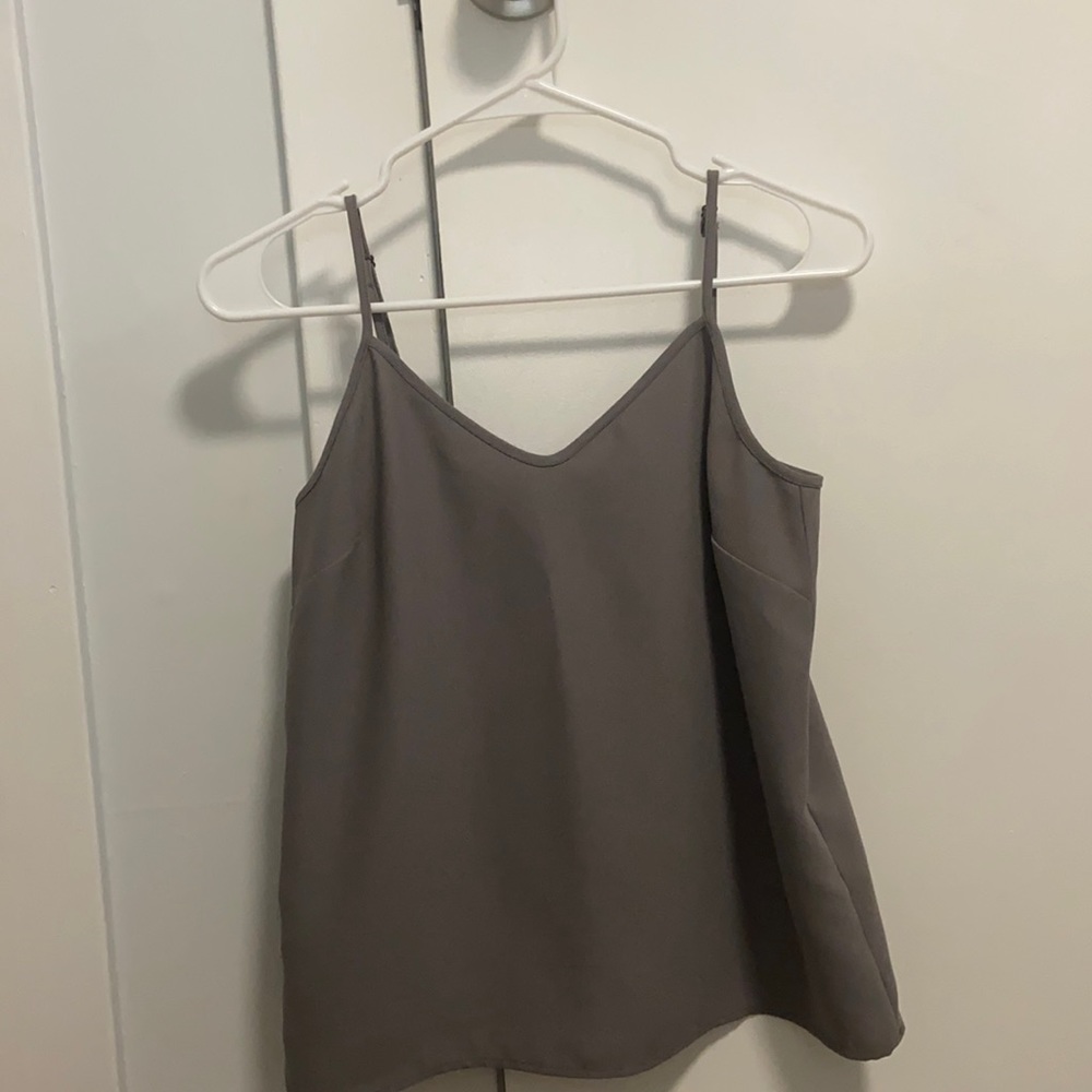 Dark grey camisole - lightly worn. Looks like new